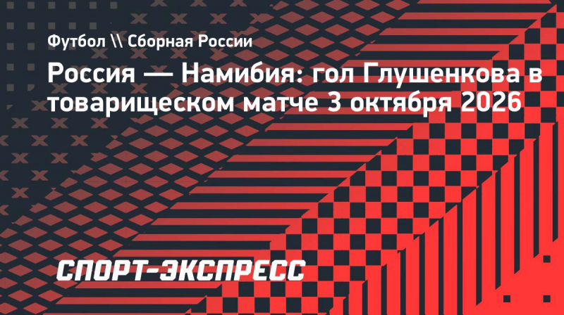 Россия&nbsp;&mdash; Намибия: Глушенков перекинул вратаря и&nbsp;забил четвертый гол