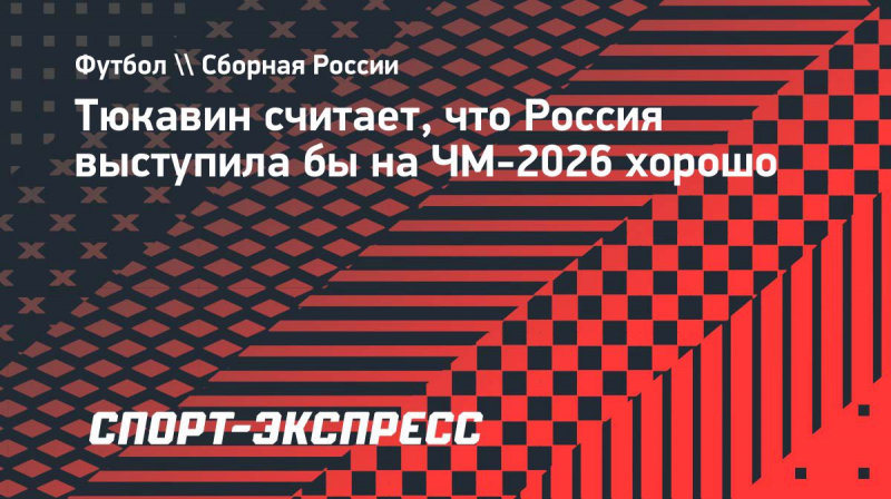 Тюкавин считает, что Россия выступила&nbsp;бы на&nbsp;ЧМ-2026 хорошо